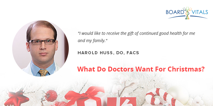 What Do Doctors Want For Christmas? 