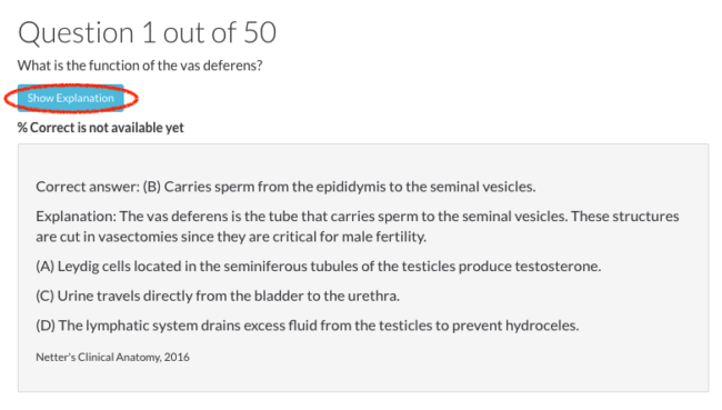 BoardVitals Show Explanation Feature