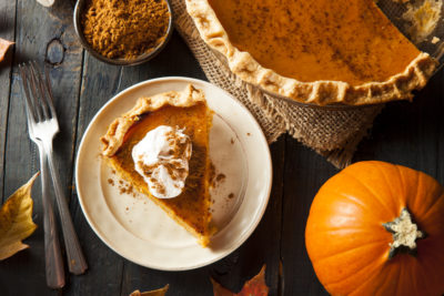 thanksgiving foods pumpkin pie