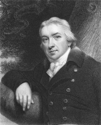 Dr. Edward Jenner, pioneer of smallpox vaccine